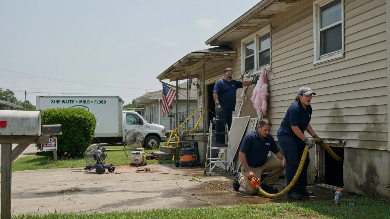 Water Damage Repair in Hughes, AR near me